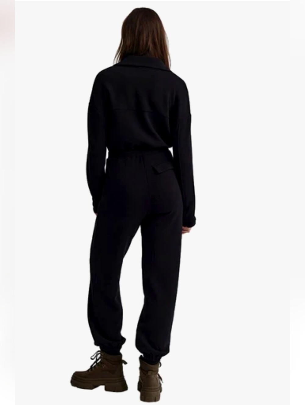 Varley Black Jumpsuit Women Size XL NWOT